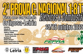 2ª Prova do Campeonato Nacional  1/8 TT 2025 (Elétricos e Combustão)